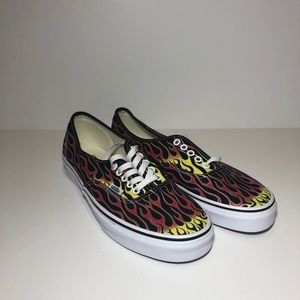 Vans Authentic Flames Mash Up Brand New